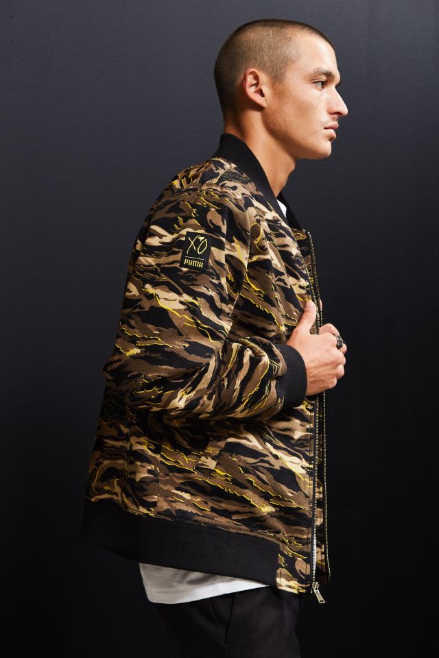 Puma xo best sale camo bomber