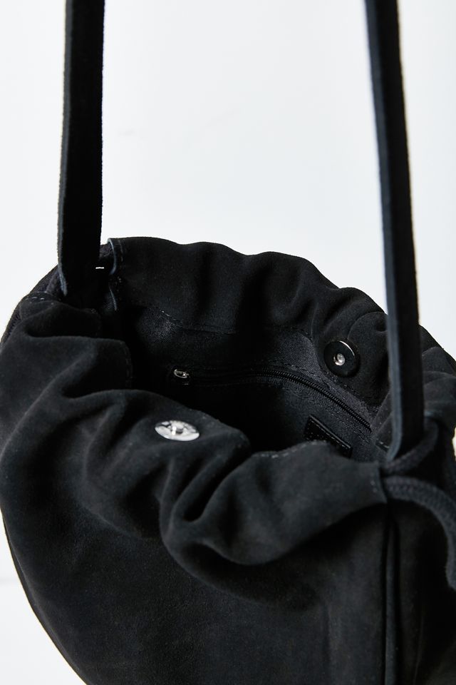 Callie Suede Drawstring Saddle Bag #2