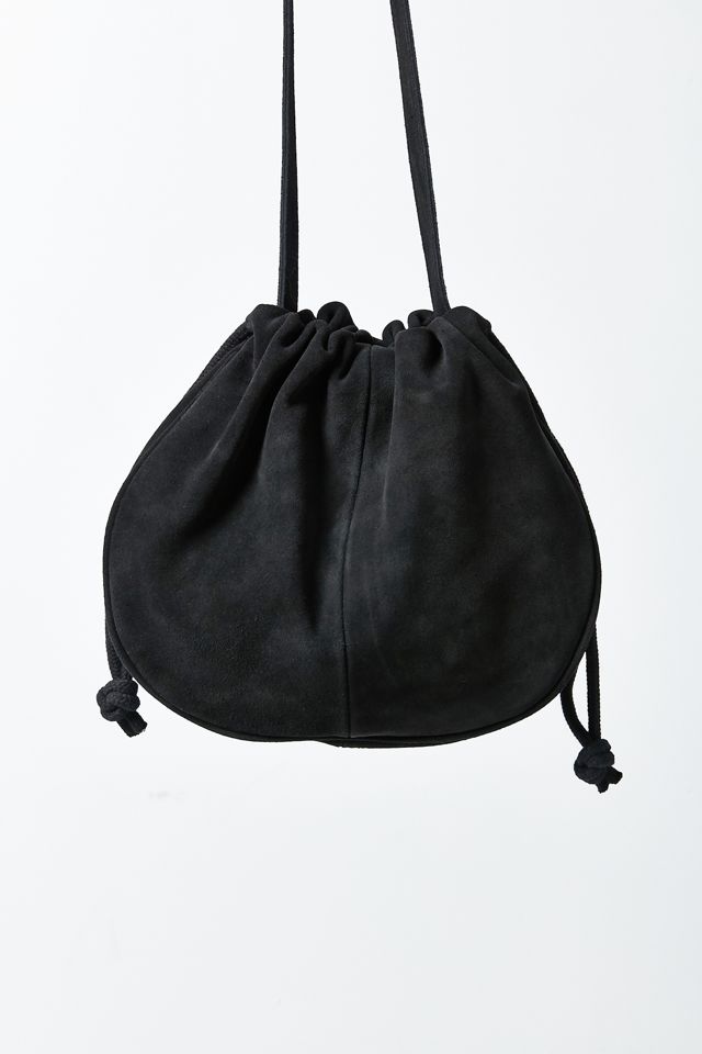 Callie Suede Drawstring Saddle Bag #4