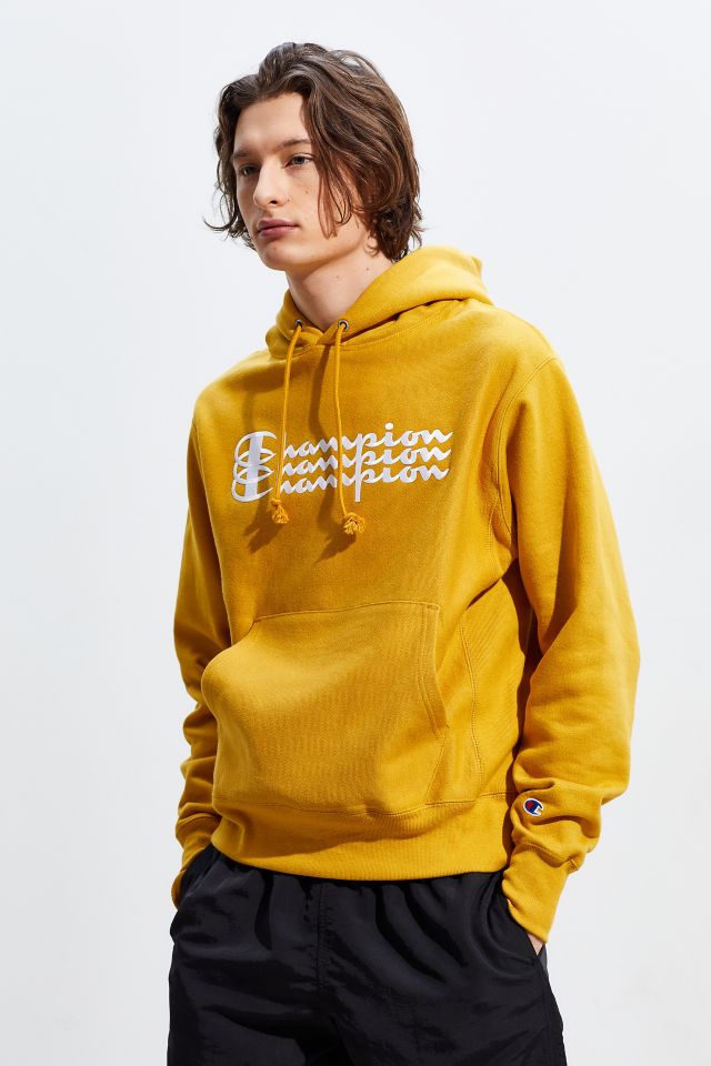 Champion UO Exclusive Triple Script Sweatshirt | Urban Outfitters