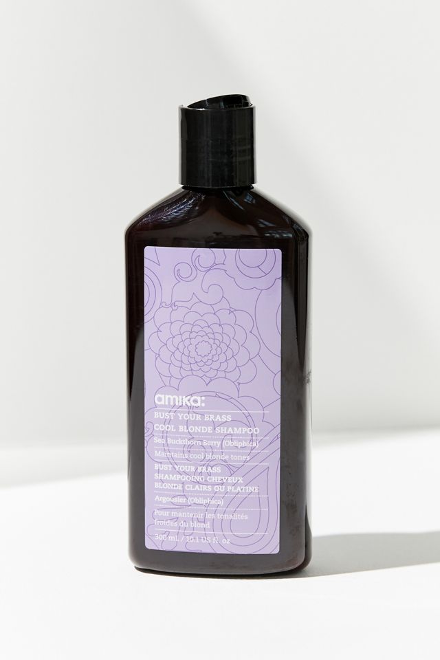 amika Bust Your Brass Cool Your Blonde Shampoo Urban Outfitters Canada