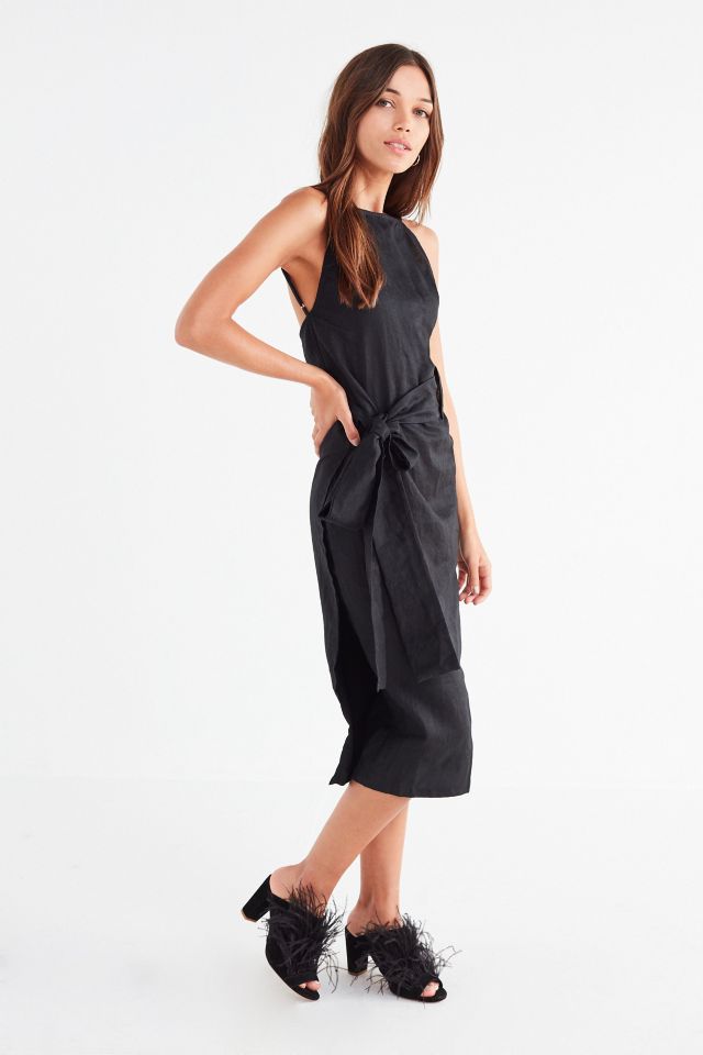 SIR the label Jean Midi Wrap Dress #2