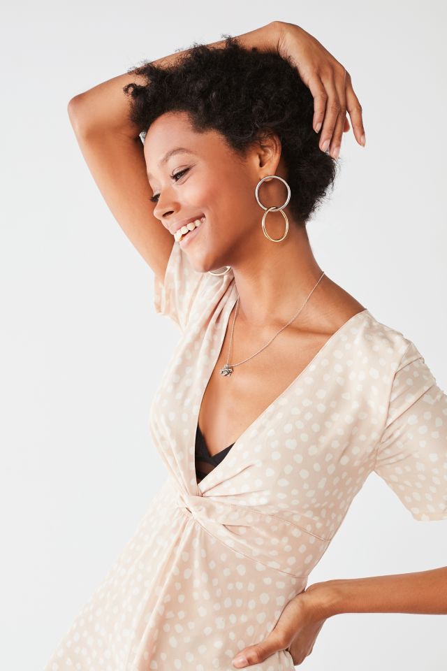 SIR the label Valentina Twist-Front Mini Dress #2