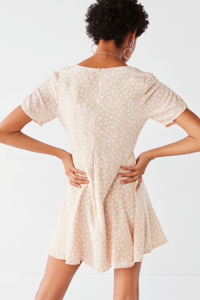 SIR the label Valentina Twist-Front Mini Dress #4