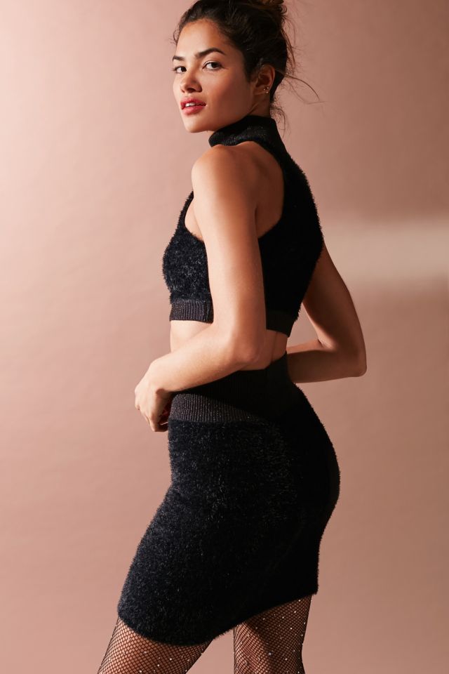 UO Jaime Fuzzy Sweater Cropped Tank Top #5