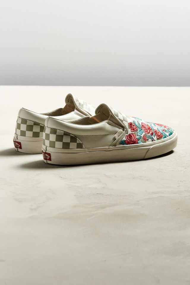 Vans Classic Slip On DX Checkerboard Rose Sneaker