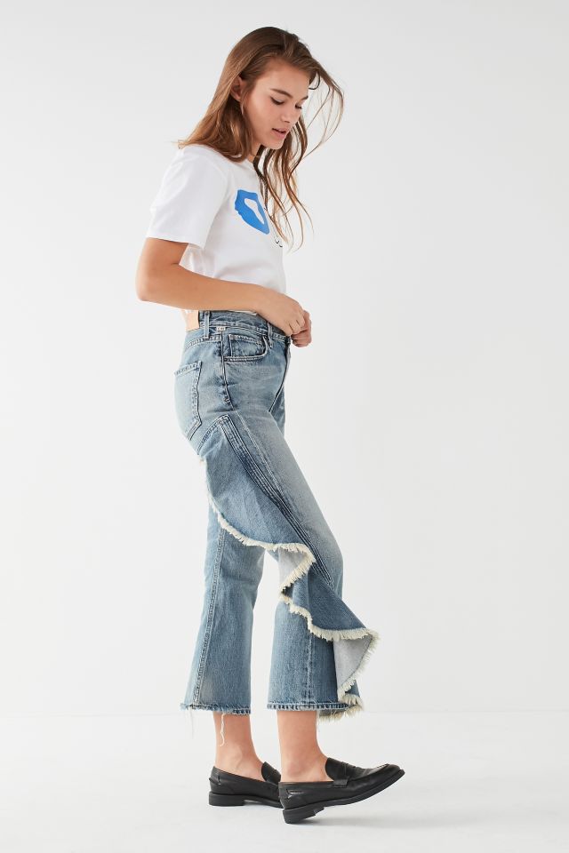 Citizens Of Humanity Estella High-Rise Ruffle Cropped Jean #4
