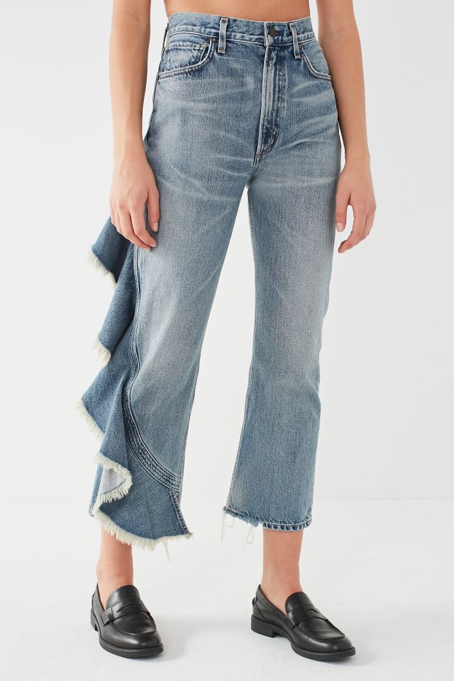 Citizens Of Humanity Estella High-Rise Ruffle Cropped Jean #5