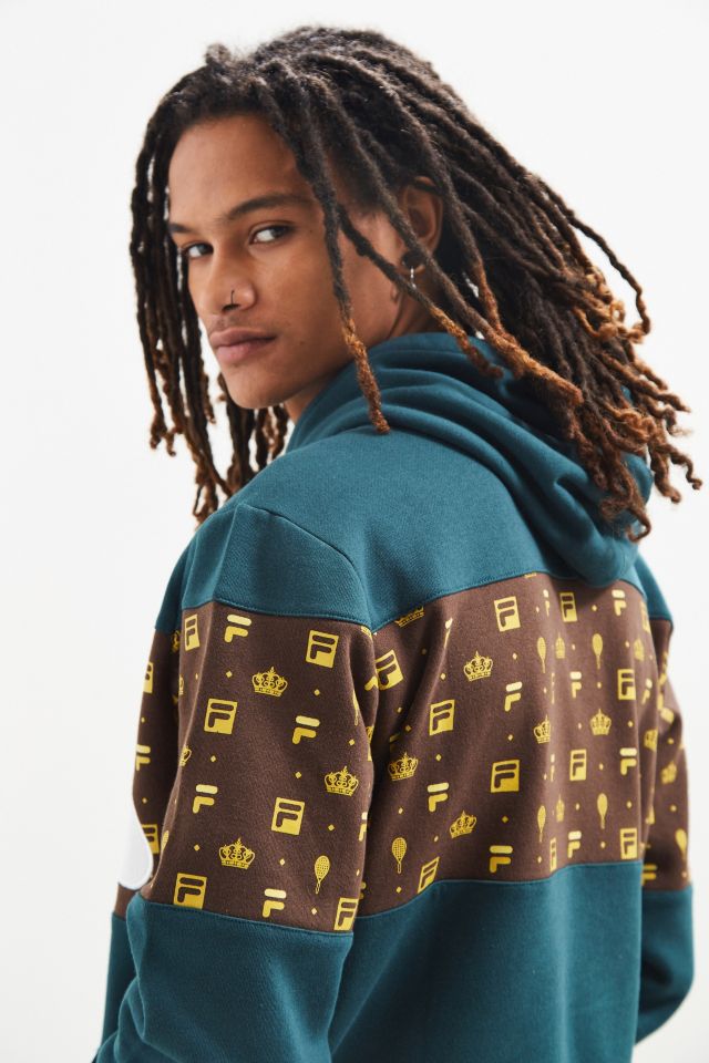 FILA + UO Monogram Hoodie Sweatshirt #4