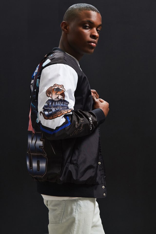 Chalk Line WWE Stone Cold Steve Austin Fanimation Bomber Jacket #4