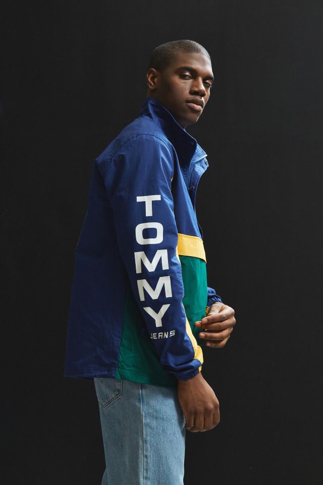 Tommy Jeans Retro Block Anorak Jacket Urban Outfitters