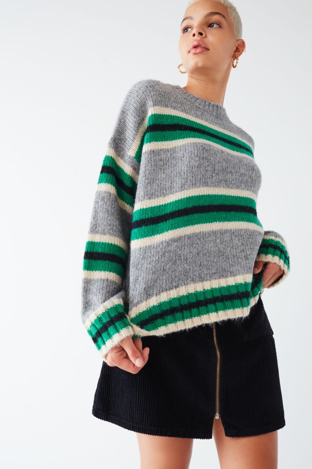 UO Oversized Striped Boyfriend Sweater #3