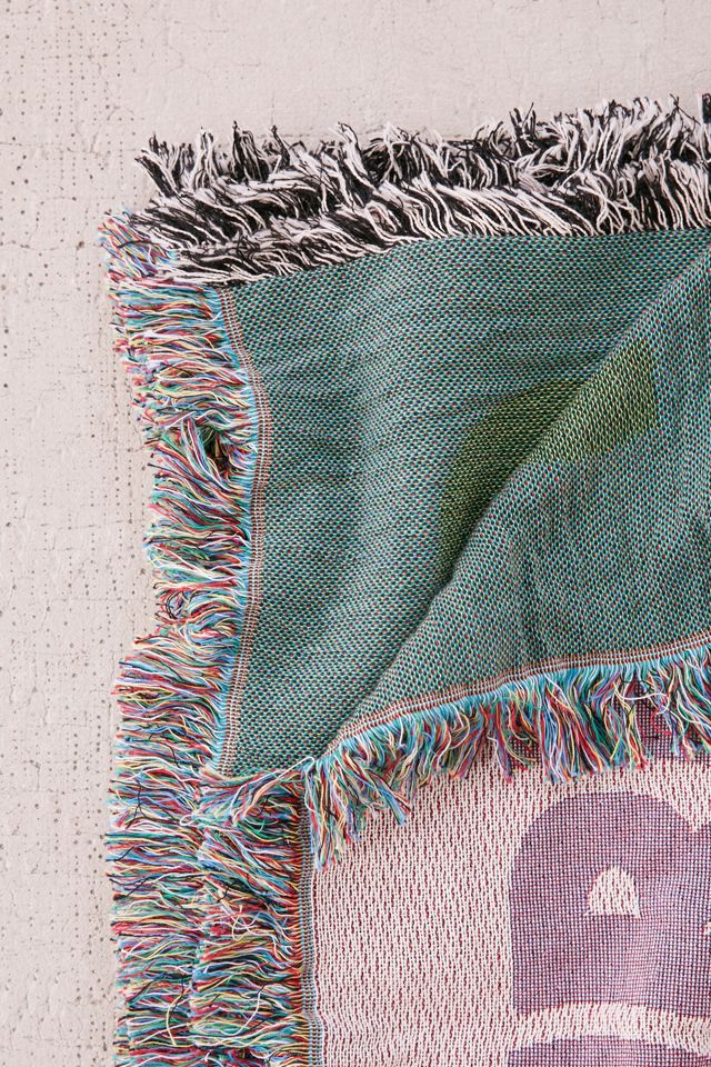 Good Vibes Woven Throw Blanket #2