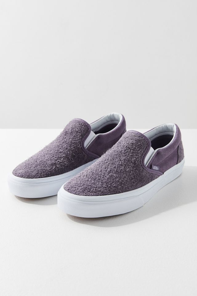 Grey suede clearance slip on vans