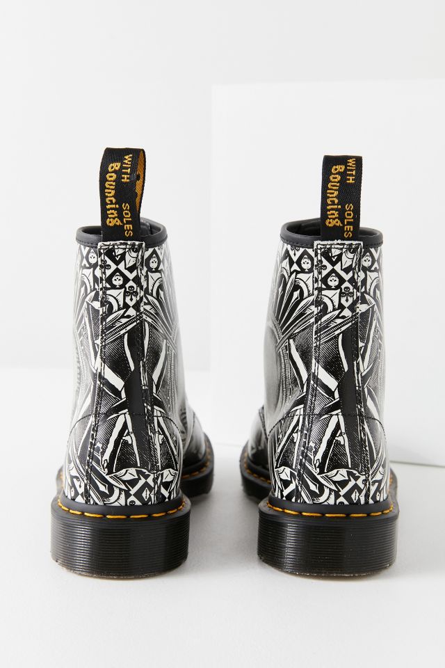 Dr martens playing card on sale boots