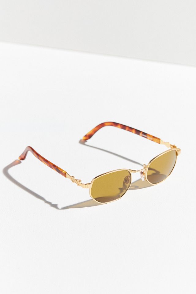 Vintage Jade View Geometric Sunglasses #1