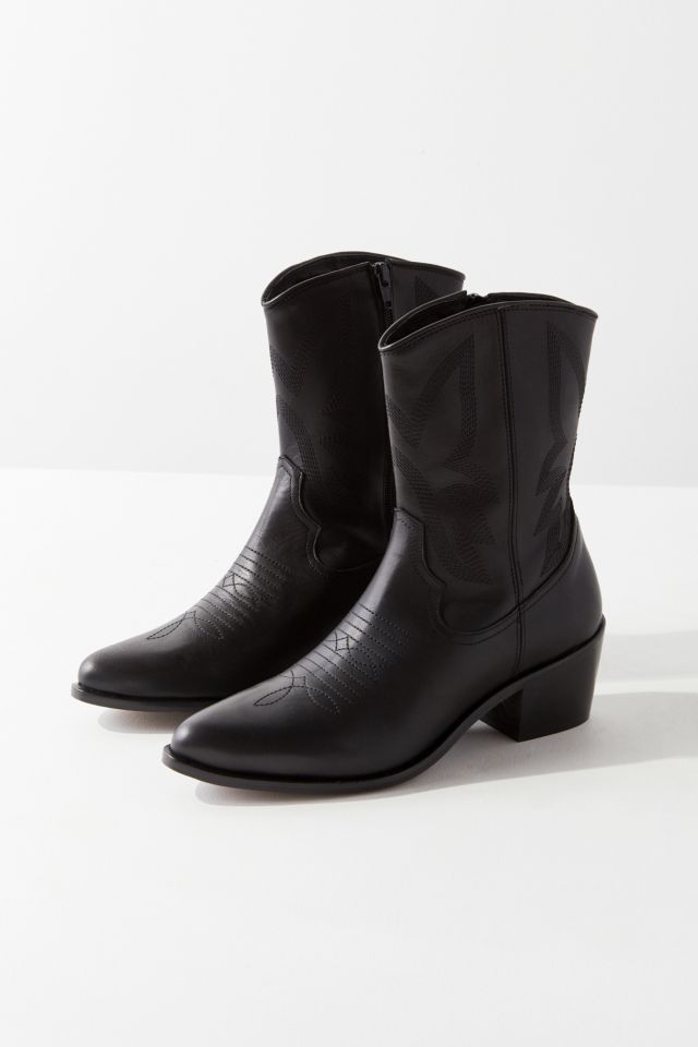 Tary Black Cowboy Boot #1
