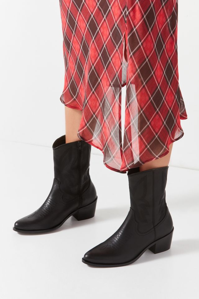 Tary Black Cowboy Boot #2