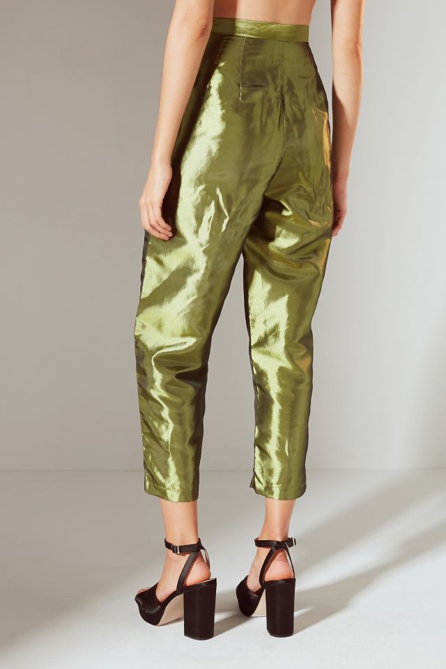 UO Kent Taffeta High-Rise Pant #3