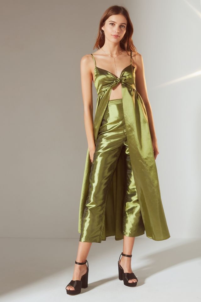 UO Kent Taffeta High-Rise Pant #4