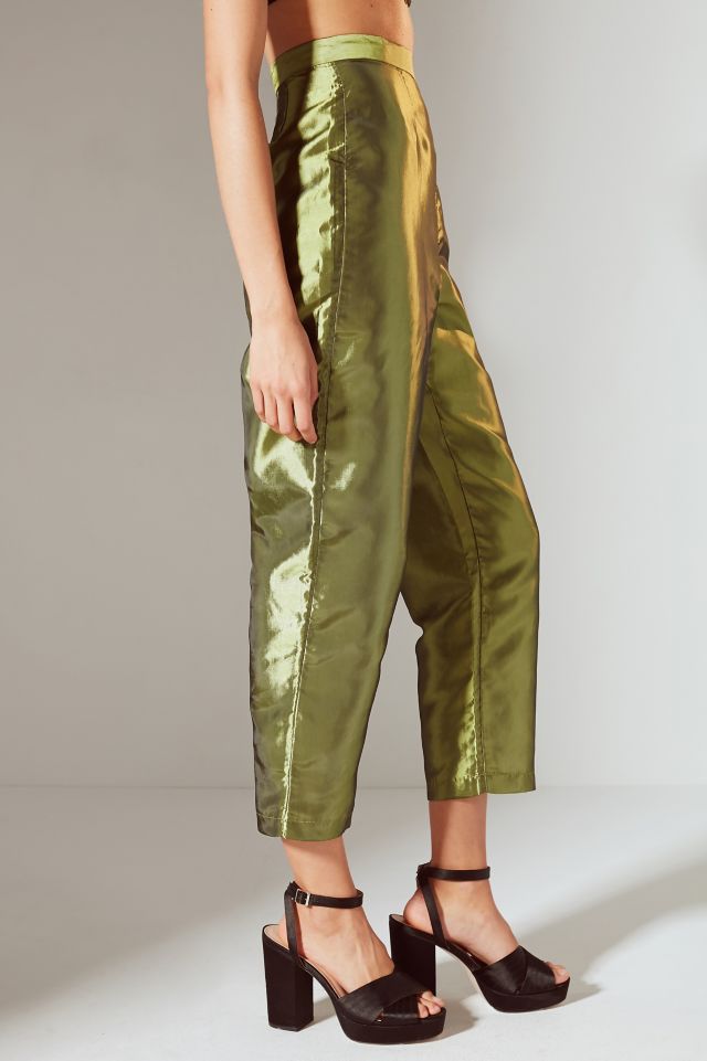 UO Kent Taffeta High-Rise Pant #5