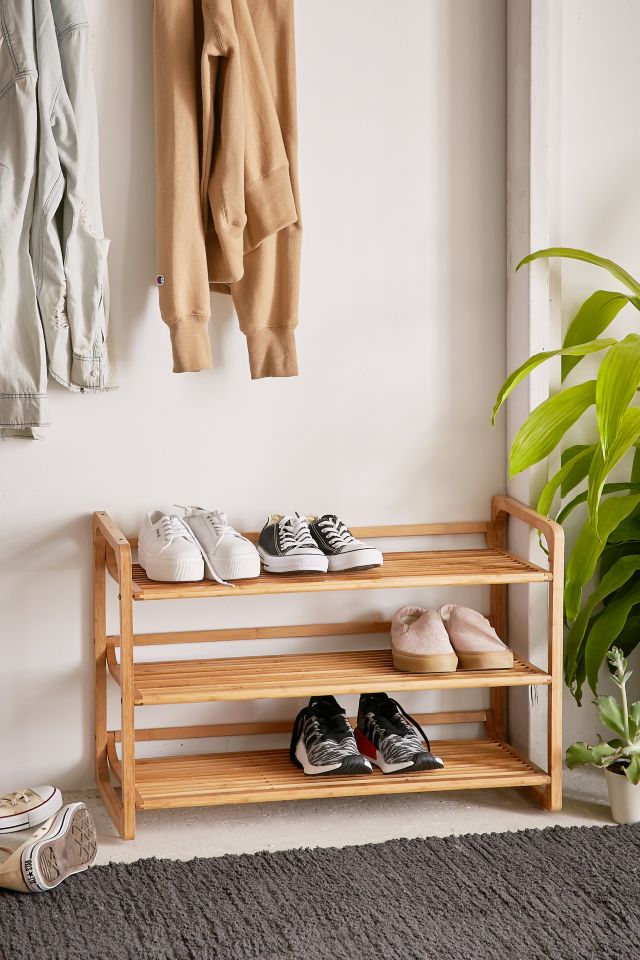 VASSKÄR Shoe rack, bamboo, 60 cm - IKEA