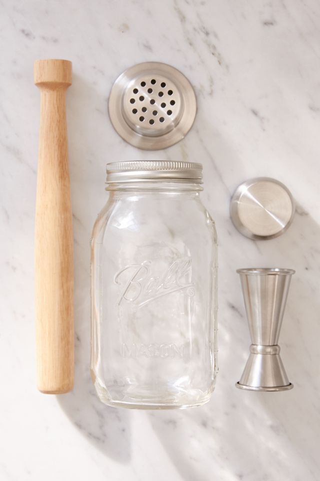 Mason Jar Bar Cocktail Shaker Set #1
