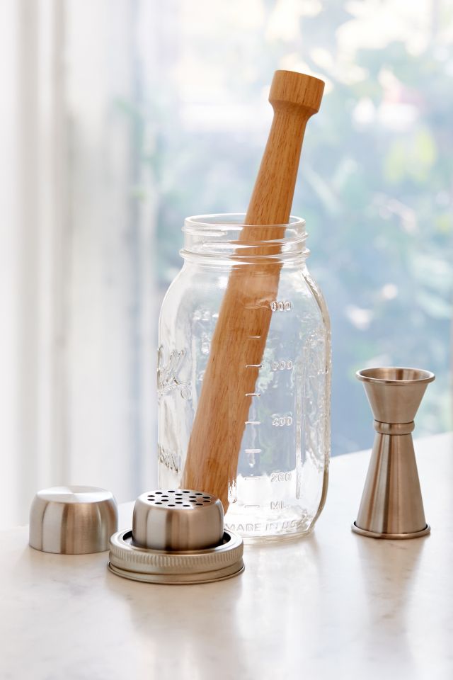 Mason Jar Bar Cocktail Shaker Set #2