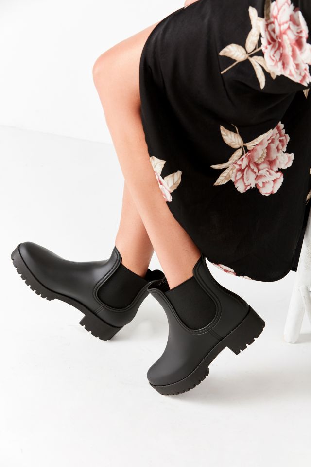 Jeffrey campbell cloudy waterproof chelsea rain boot best sale