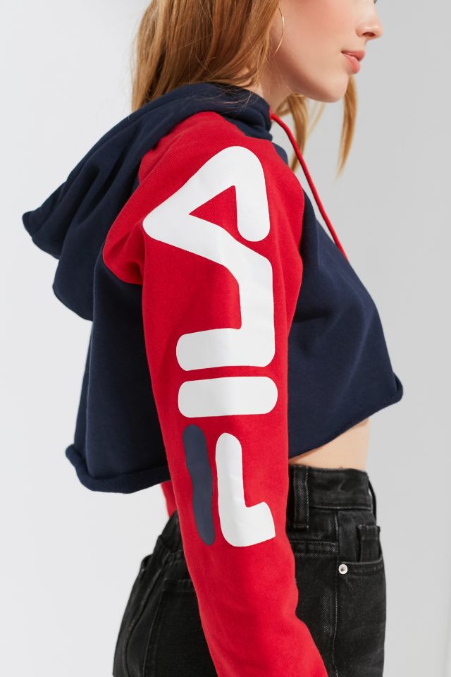 FILA + UO Luisa Colorblock Cropped Hoodie #2