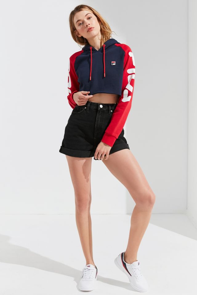 FILA + UO Luisa Colorblock Cropped Hoodie #5