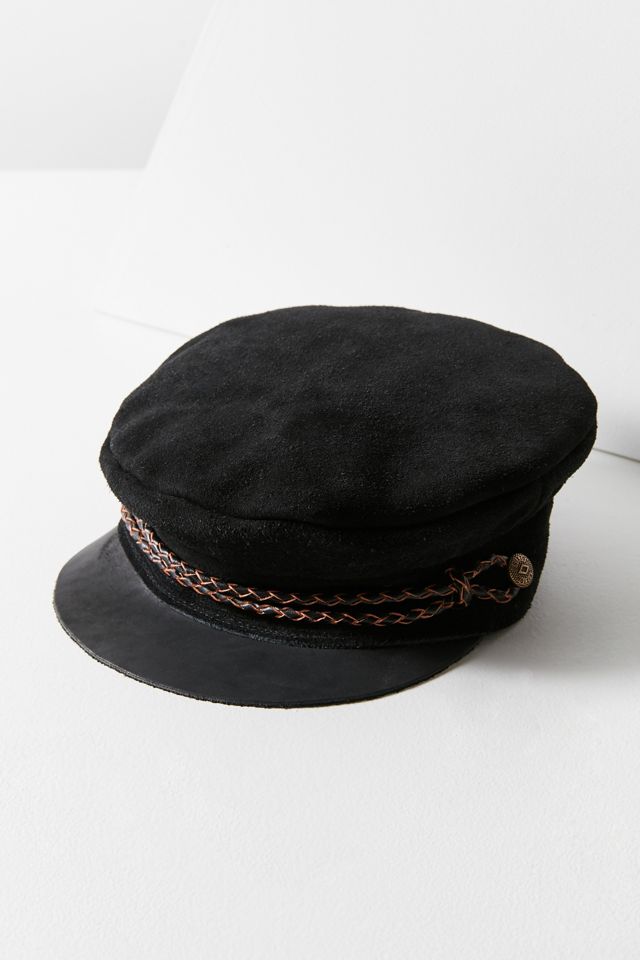 Brixton Kayla Suede Moto Cap #1