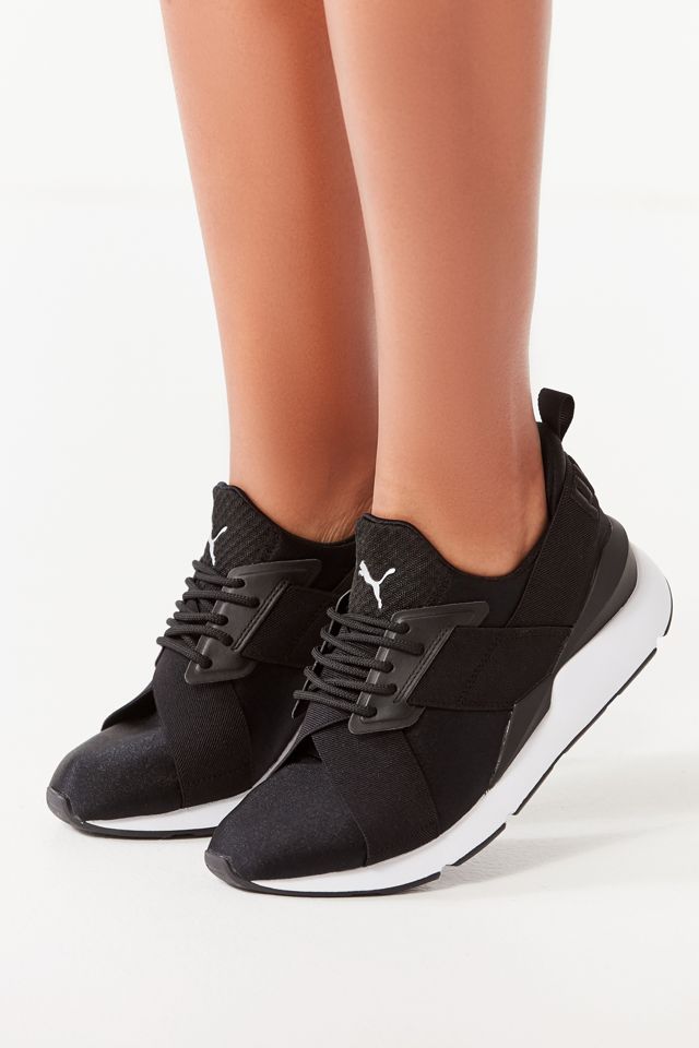 Realm Betsy Trotwood Disguised Puma Muse Satin Sneaker | Urban Outfitters