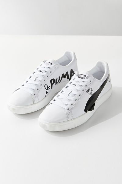 Puma x shantell martin clyde hot sale clear sneakers