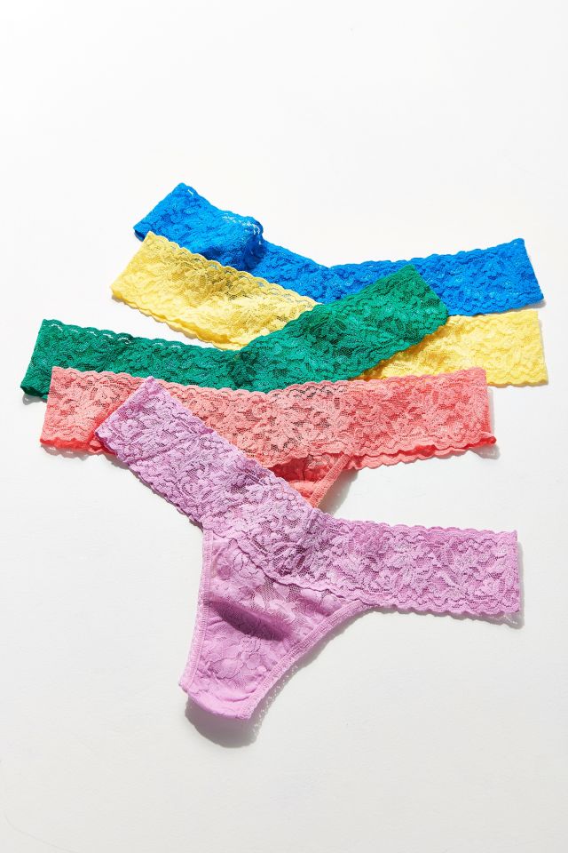 Hanky Panky Signature Lace Sun City Thong 5-Pack #1