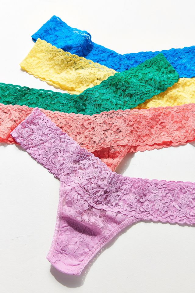 Hanky Panky Signature Lace Sun City Thong 5-Pack #2