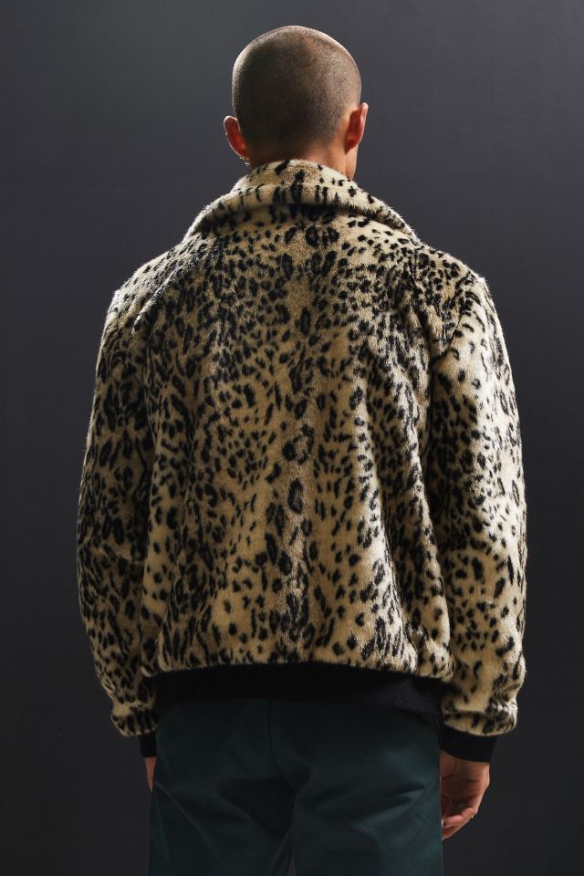 UO Faux Fur Bomber Jacket #3