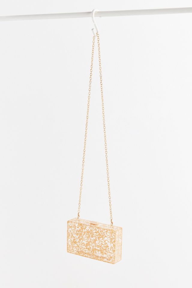 Flecked Glitter Crossbody Box Bag #2