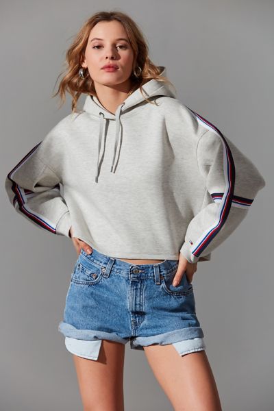 tommy jeans striped sweatshirt