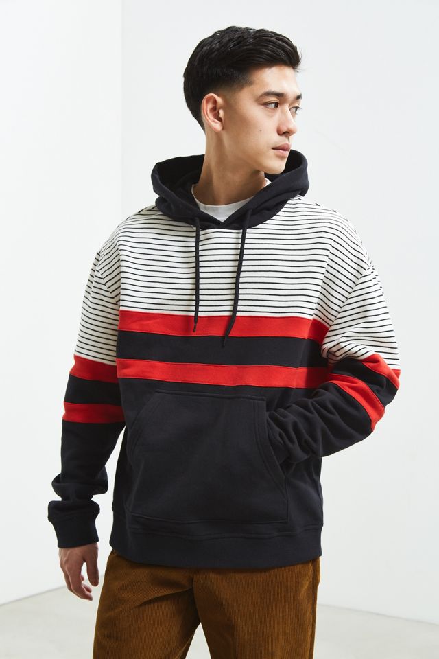 Urban First Pick Hoodie Pullover, Stripes
