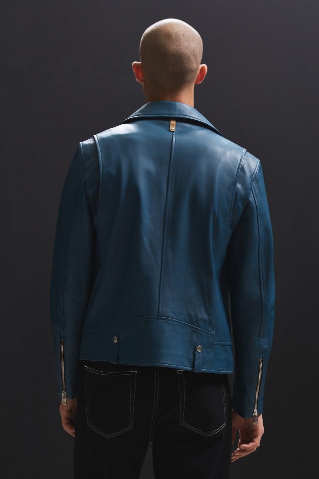 Blouson moto en cuir Fenton Mackage #3