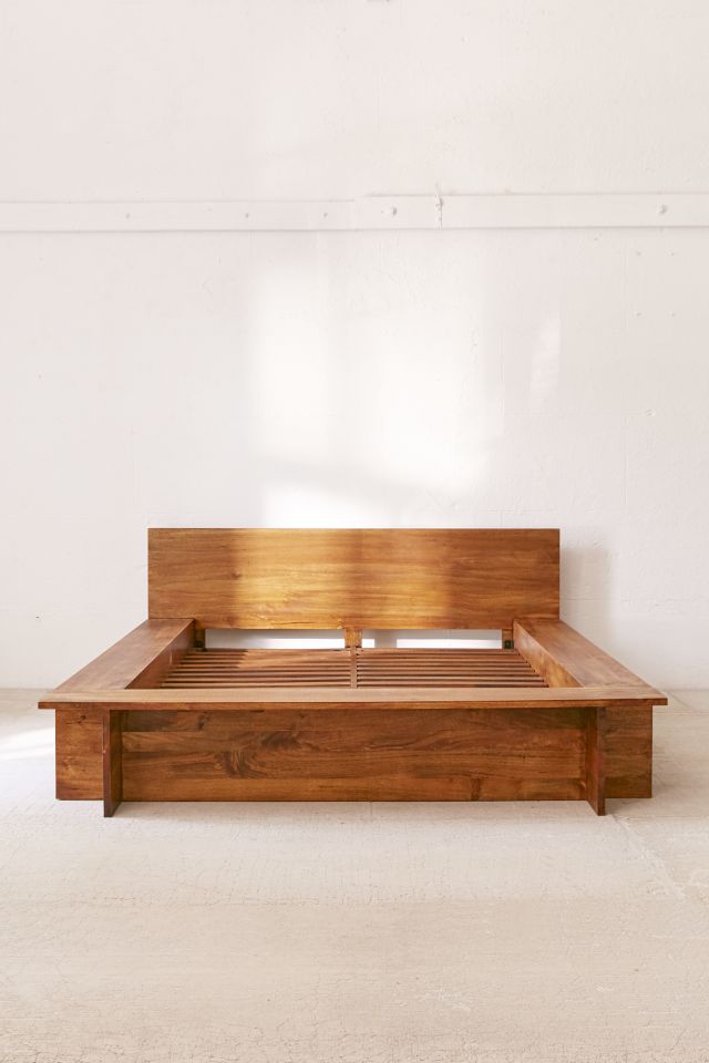 Modern Boho Platform Bed Frame #2
