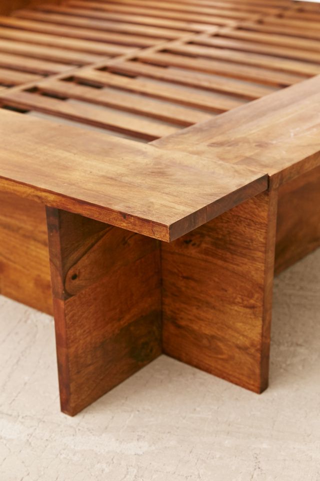 Modern Boho Platform Bed Frame #4