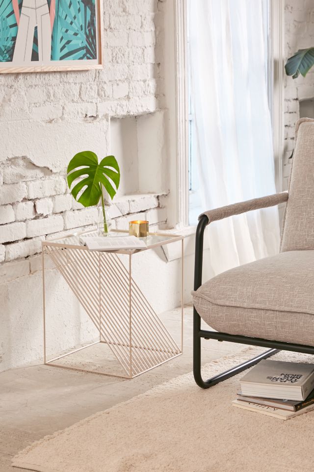 Optic Lines Side Table