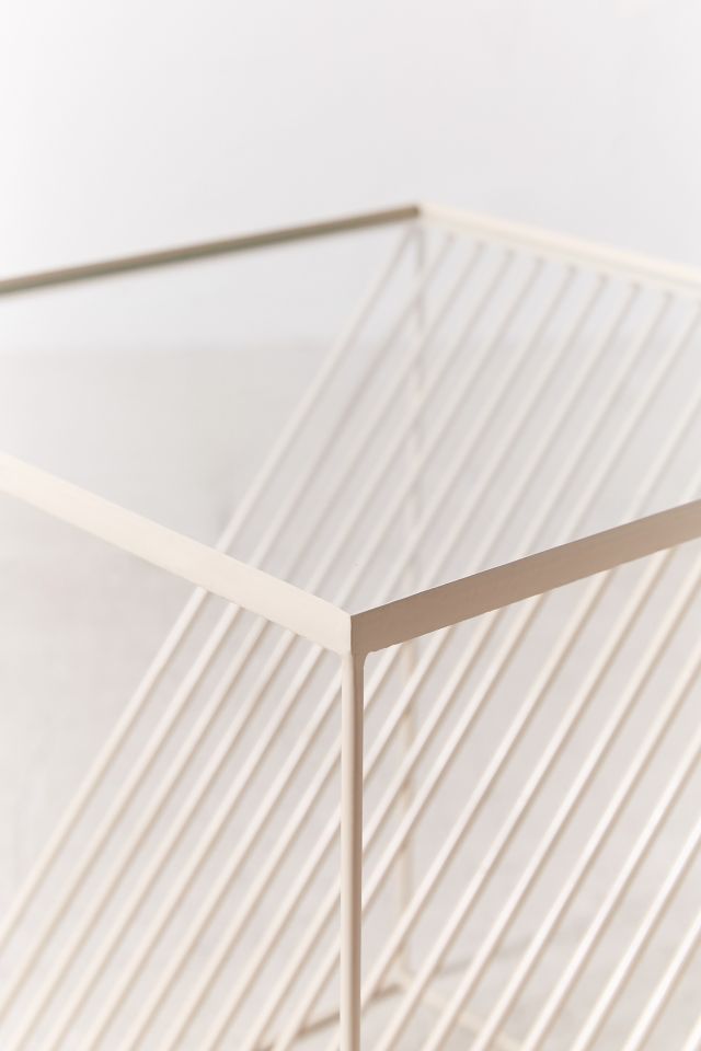 Optic Lines Side Table #4