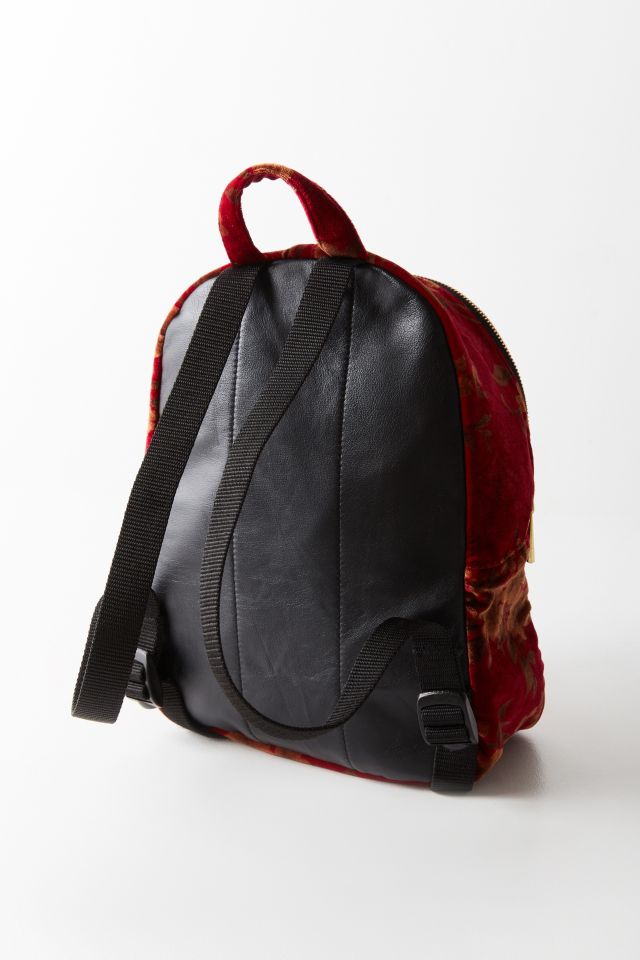 Beyond Retro Nikki Velvet Printed Mini Backpack #5
