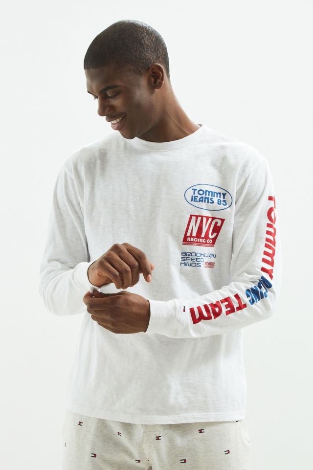 Tommy Jeans Racing Team Long Sleeve Tee