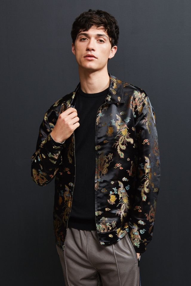 UO Brocade Zip Shirt #1