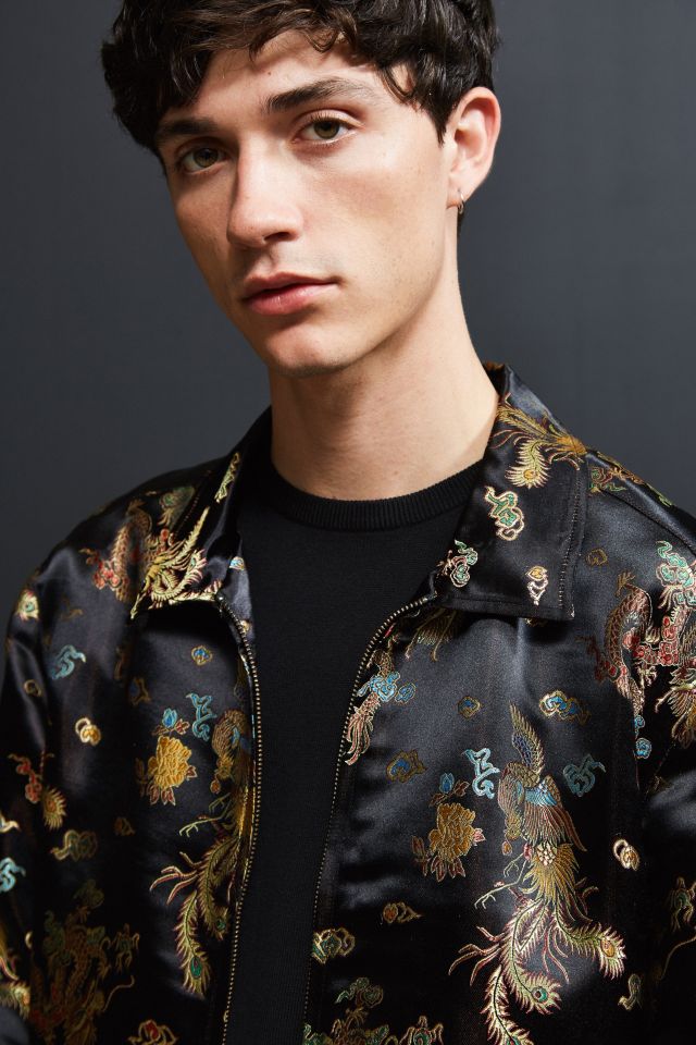 UO Brocade Zip Shirt #4