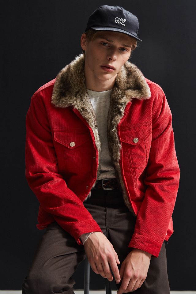 Urban outfitters red jacket sale